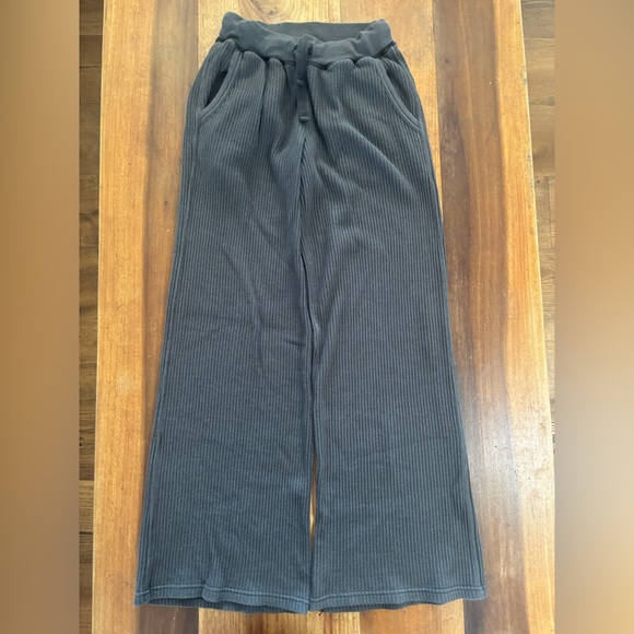 aerie Pants - Aerie Women’s Waffle Knit Sweatpants | Size XS | Gray